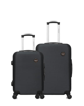 2er-Pack – Mittelgroßer Koffer und Handgepäck LONDON