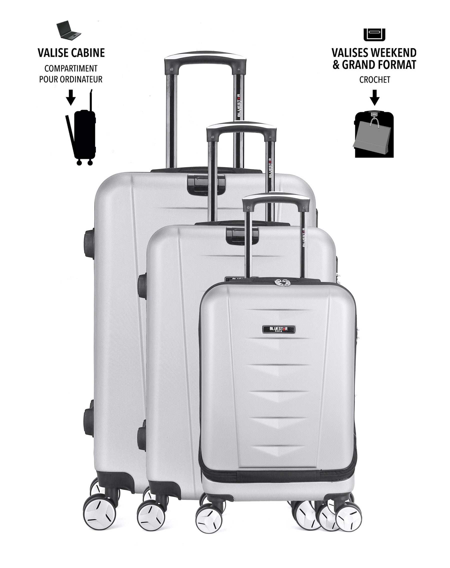 3er-Kofferset AJACCIO