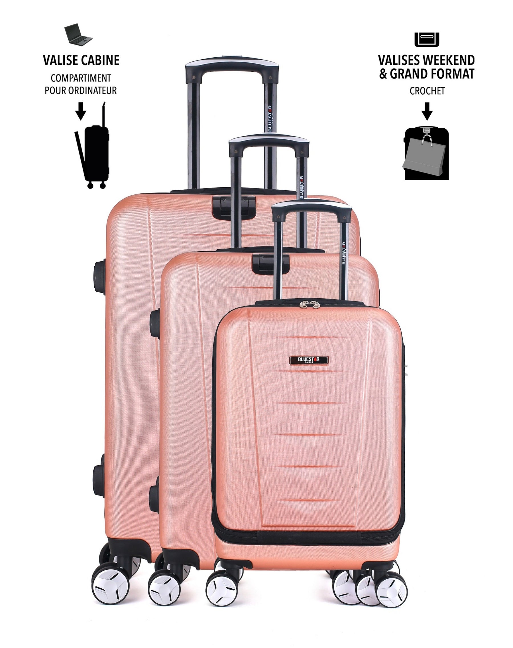 3er-Kofferset AJACCIO