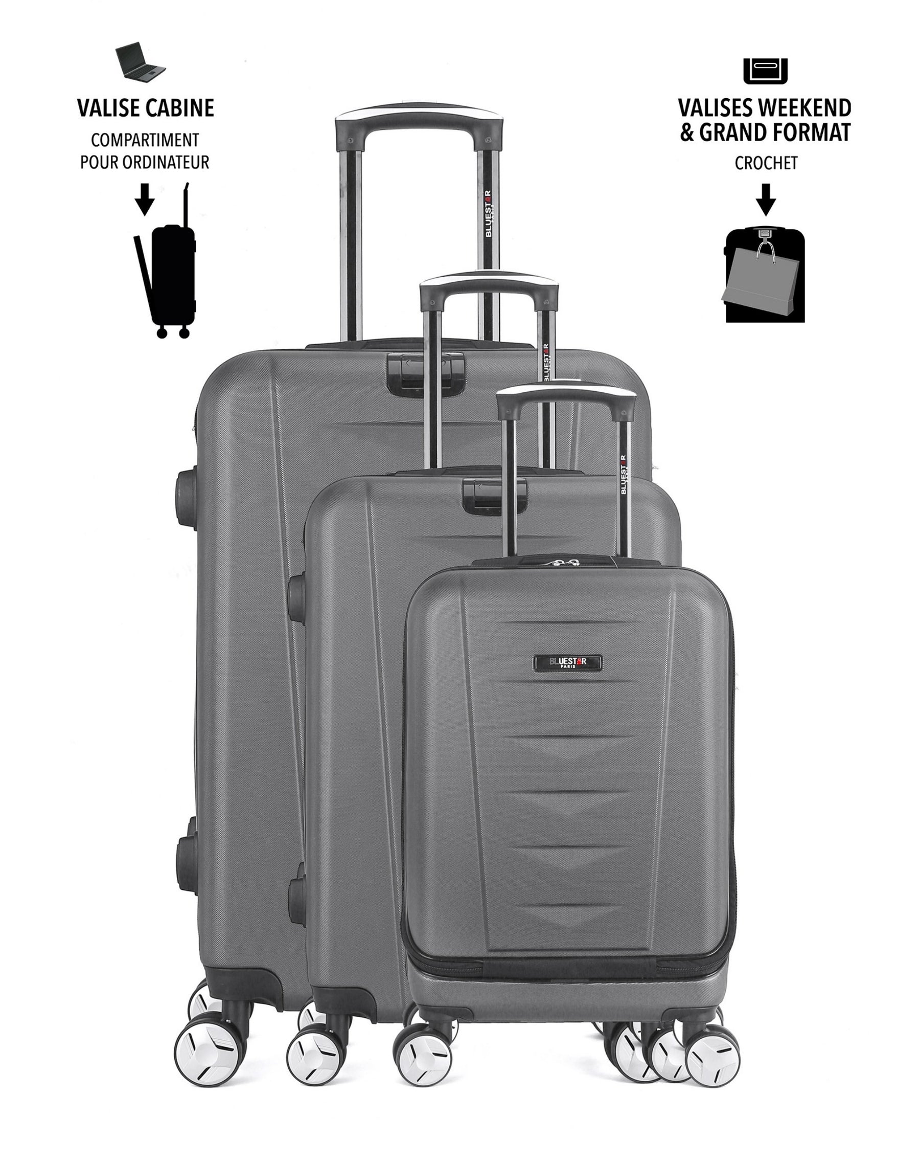 3er-Kofferset AJACCIO